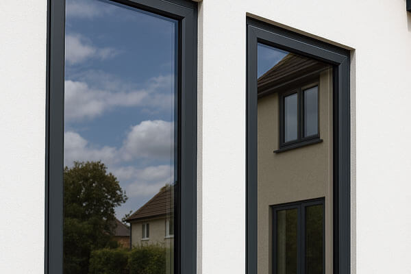 Windows Painted in Anthracite Grey Barnfield